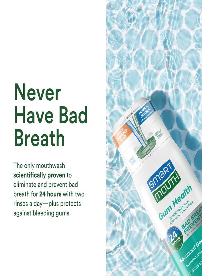 SmartMouth Gum Health Zinc Activated Breath Rinse 16oz, 2 Pack - Image 5